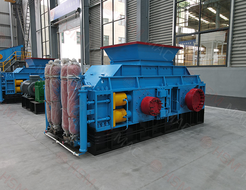 石油焦破碎機，對輥破碎機價格，液壓對輥制砂機型號