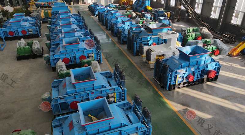 數控液壓對輥制砂機